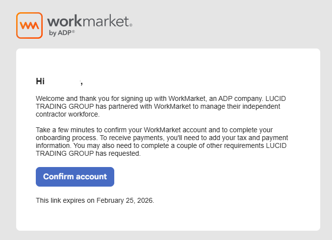 出金到 Linebank。WorkMarket 是一個由 ADP 收購的企業級自由職業者與獨立承包商管理平台